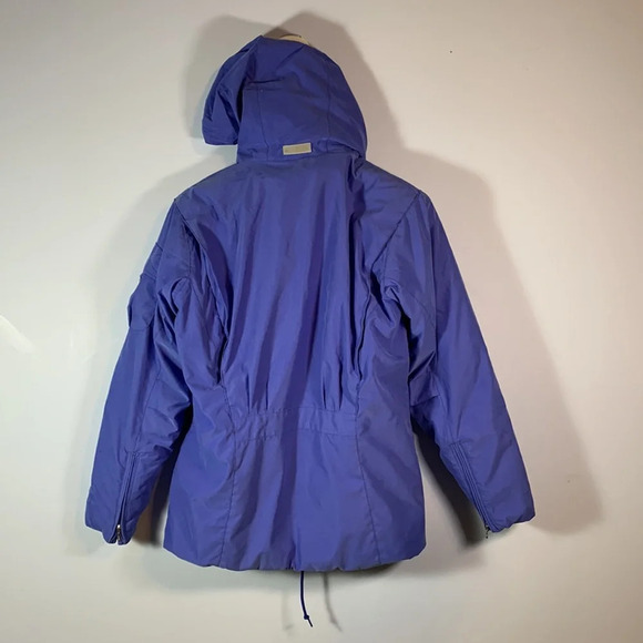 Obermeyer northern lights thermolite size 10 purple periwinkle ski coat Davos - Picture 2 of 15